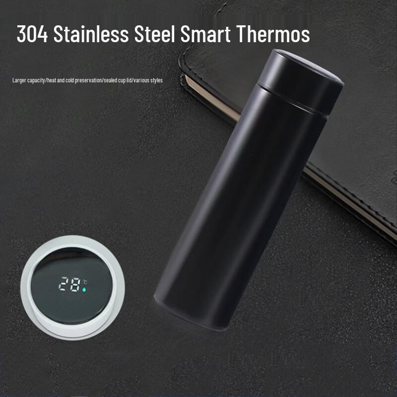 Intelligente Digitale Anzeige 304 Edelstahl Thermosflasche