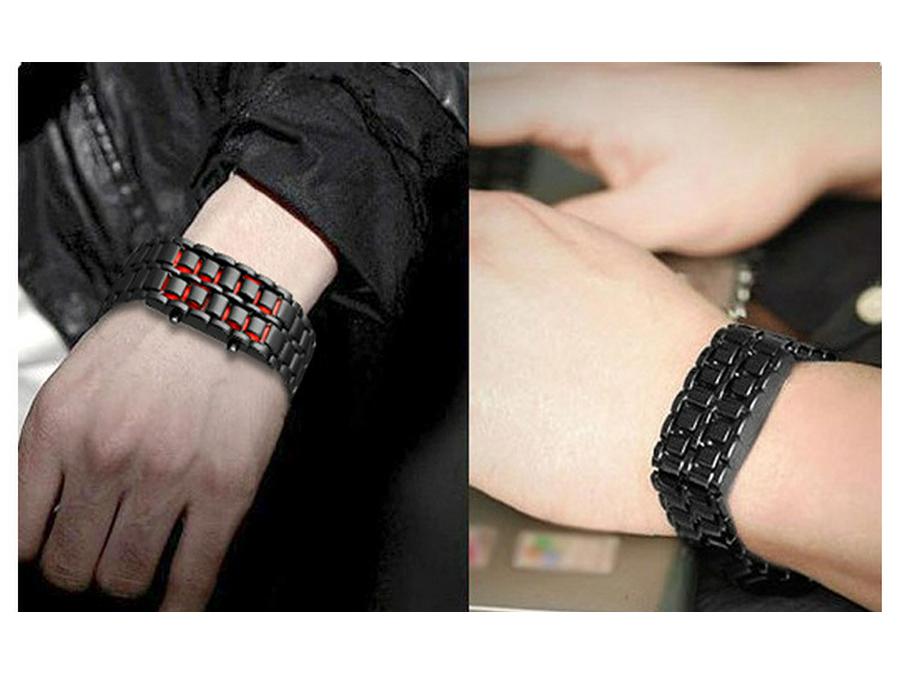 Lava LED Digital Couple Bracelet Watch - Creative Fashion Hot Sale