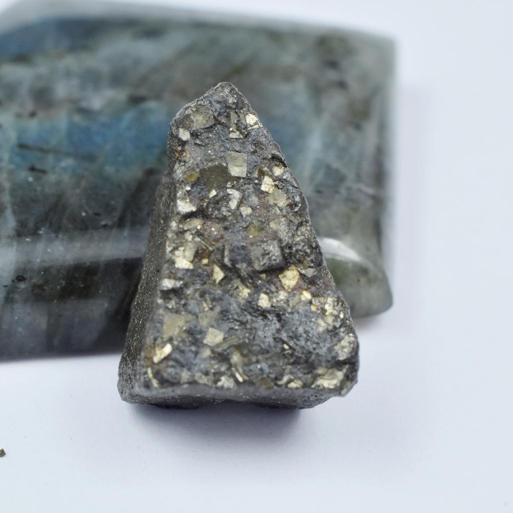 Natural Pyrite Loose Gemstone Golden Uncut Raw Rough 31.85 ct Crystal for Gemstone Collections