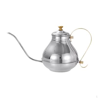 Tetera para Café pour over Goteo Acero Inoxidable Agua Aceite Tetera Servir para