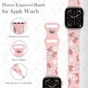Graviertes Armband für Apple Watch Band 42mm 44mm 46mm 45mm 41 40 49 Sport Armband iWatch Serie 11 10 9 8 7 SE 6 5 Ultra 3