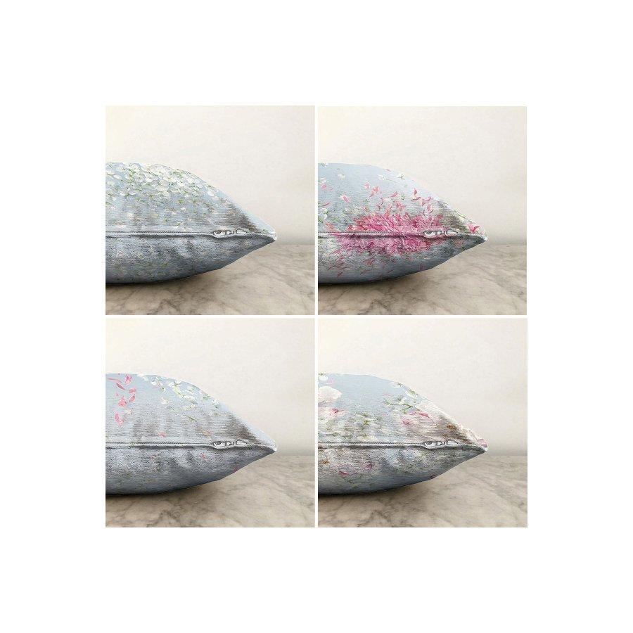 4-teiliges, digital bedrucktes Kissenbezug-Set