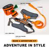 Embark Pets Adventure Leash for Dogs, Orange, 150cm (length) x 2.5cm (width)