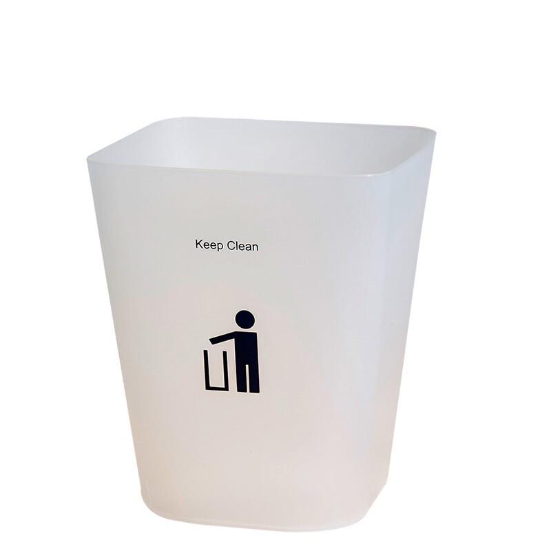 Nordic Minimalist Lidless Trash Can