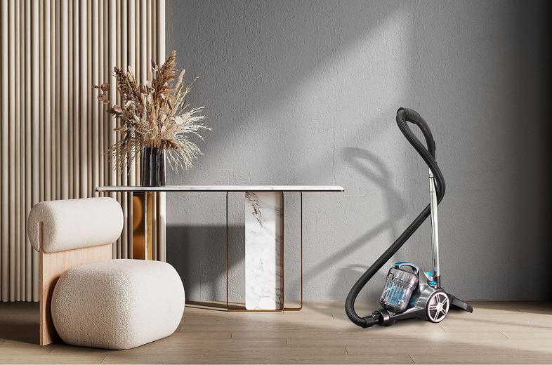 Koenic kvc 71524 bagless vacuum cleaner anthracite-blue