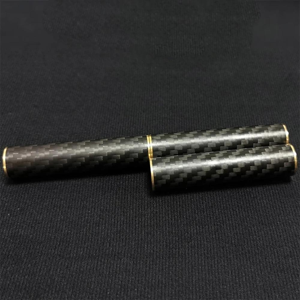 Magnetic Fidget Spinner Toy Carbon Fiber Rotating Fidget Stick Three-section Stick for Adults