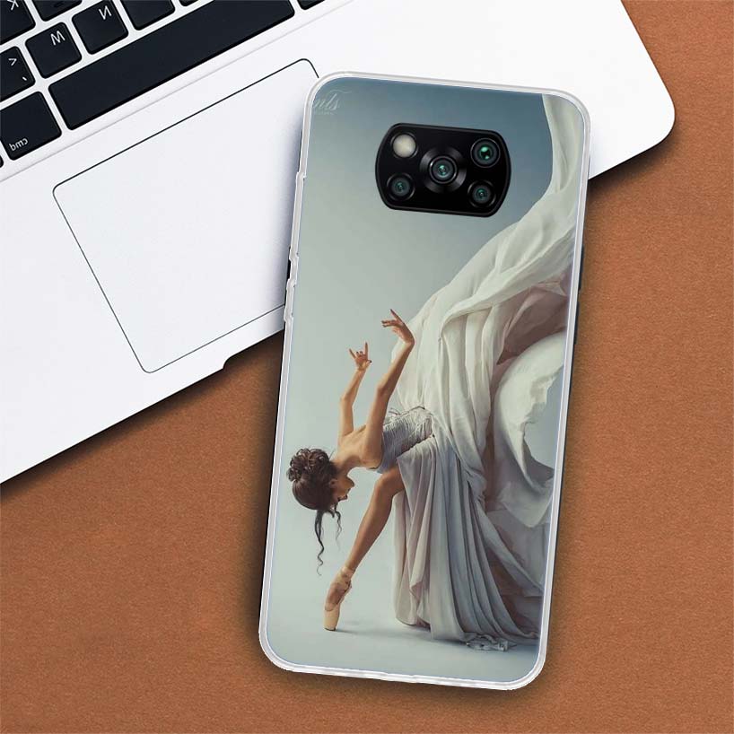Ballerina Ballett Tanzen Handyhülle Für Xiaomi Mi 11 Lite 11i 12X 12 9 8 11T 10T 9T Pro 10 5X 6X Ultra 5G Hülle Coque Capa