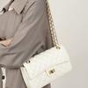 New Leather Women's Bag High-end Trend Versatile Diamond Chain Bag Crossbody Shoulder Women's Bag