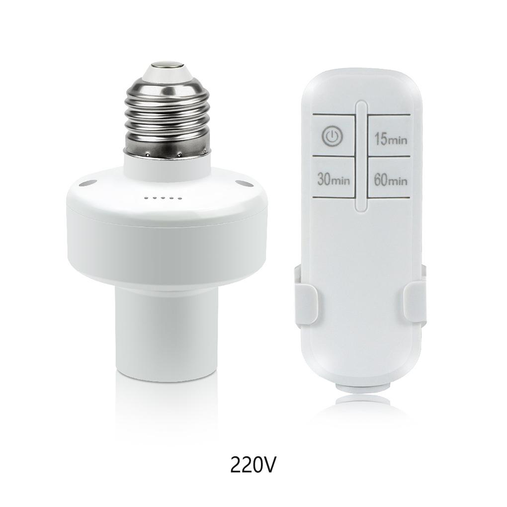 E26 E27 Lamp Holder Wireless Remote Control Light Base Replacement Socket Lampholder Adapter Cap Household Repair Accessory