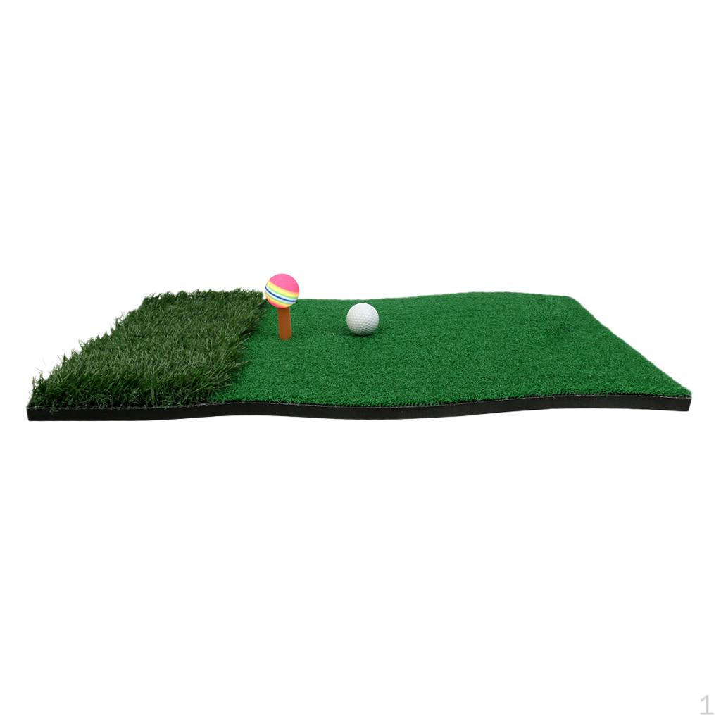 

Home Backyard Golf Mat Training Hitting Pad Practice Green 70 x 40cm