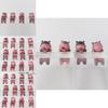 Adorable Pvc Hippo Toy Model Car Decoration Blind Box Collectible Figure Set