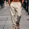 Pánské ležérní kalhoty Podzim Zima Fleece Jednobarevné Módní Hygienické kalhoty Vhodné pro Venkovní sportovní kalhoty Kalhoty Pánské