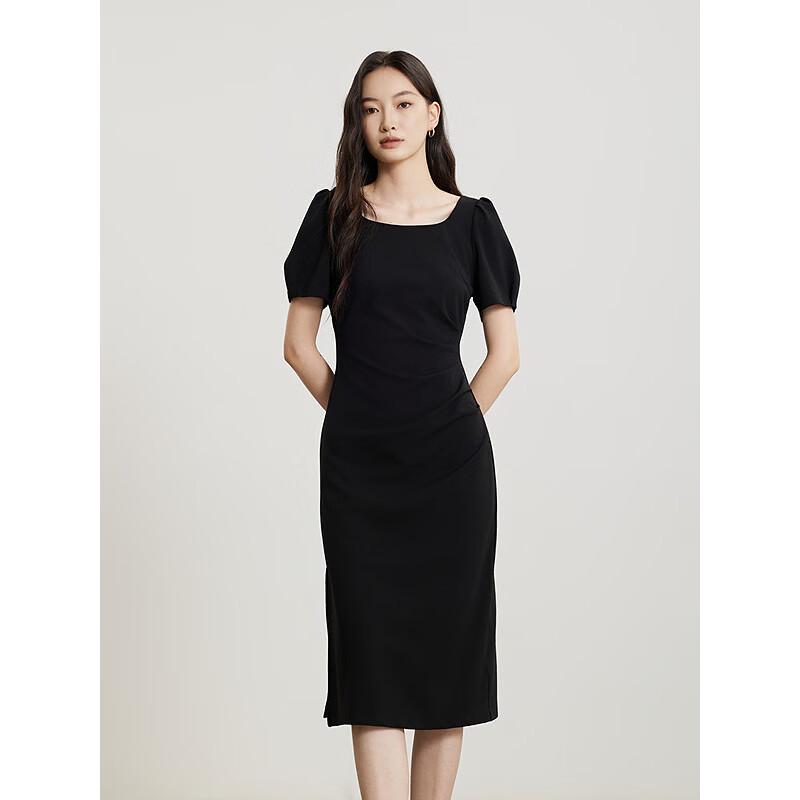 Women s Summer Elegant Short-Sleeved A-Line Mid-Length Dress 3XL