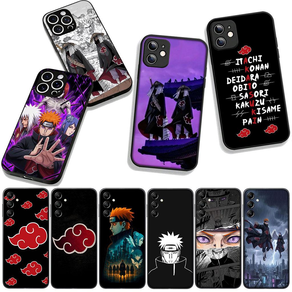 Poster Pain Akatsuki Naruto Case for Samsung Galaxy A25 A37 A57 A12 A14 A31 A41 A50 A51 A70 A71 A72 A21S A04 M15 Note 20 9 8 10