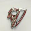 For CX-5 CX5 2015 2016 Car Body Front Fog Light Lamp Detector Frame Stick Styling ABS Chrome Cover Trim Sticks Parts 2pcs
