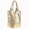 Golden Bag Made of Natural Leather XL