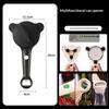 Adjustable Jar Opener Anti Slip Labor Saving Manual Bottle Cap Remover For Home Kitchen Sauce Pickle Bottle Opening Tools