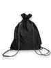 Nought Reverse Logo Gym Sack / Black