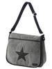 Star Paneled Messenger Bag 105251053002 Black One Size