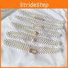 Stylish Silver Pearl Waist Chain For Women With Butterfly Accents And Versatile Fit