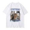 Serotonin In This Economy Funny Cat Meme TShirt Women Casual Trendy Short Sleeve T Shirt Streetwear Unisex Clothing Graphic Y2K