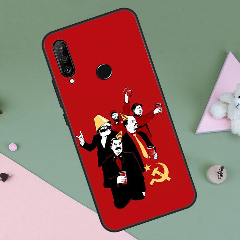 Stalin Soviet For Huawei P30 P40 Lite P60 Pro Nova 7i 8i 11i 12i 12s 10 9 SE Y90 Y60 Y70 Y72 Y61 Y91 Case