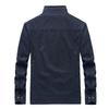 Giacca Casual da Uomo Autunno Primavera con Collo Rialzato Cappotto Cargo Taglie Forti