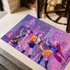 Bad Girls Club Floor Mat Design for Game Room Outdoor Foyer Decorate room Antislip Carpet Decorate Offices Birthday/Christmas Gift