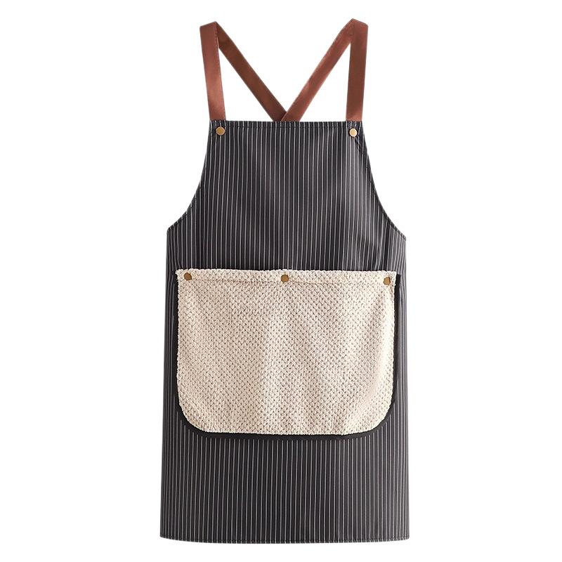 Detachable Thickened Hand Towel Apron, Waterproof and Oil-proof, High-end Home Kitchen