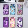 Cartoon My Little P-Ponys Phone Case Silicone Soft For Samsung Galaxy A73,A72,A71,A70,A53,A52,A51