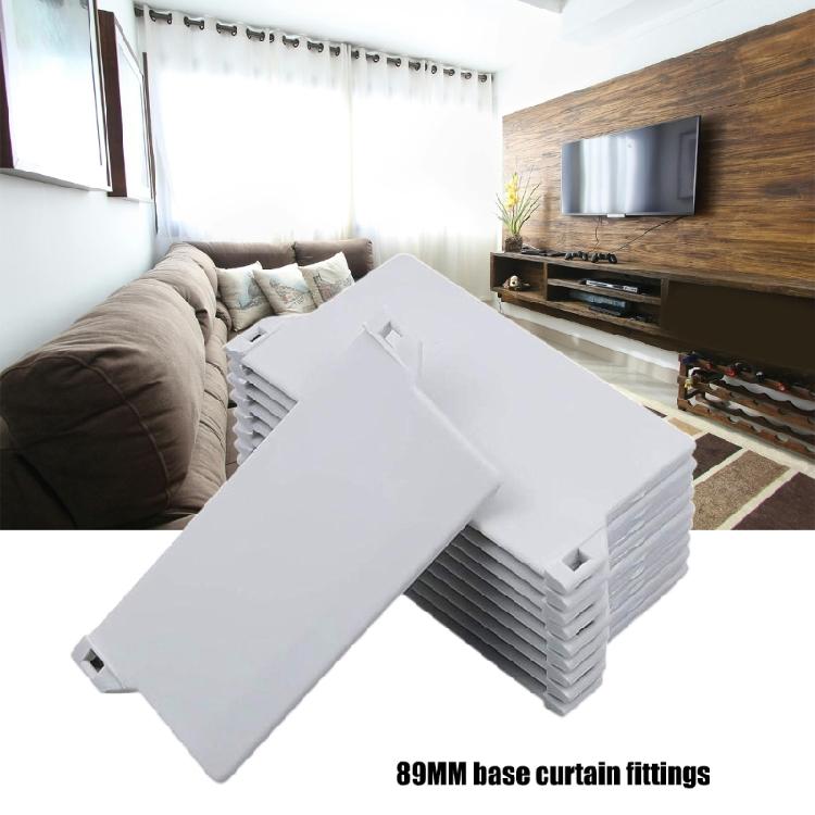 10Pcs/Pack Vertical Blind Repair Blind Chain Link Connectors For 89MM Louvers, Easily Mount, Home Decoration