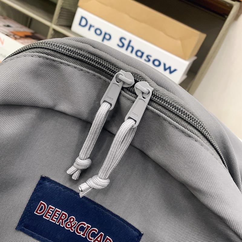 Skolväska Dam Junior High School Student Ryggsäck Herr College Student Datorryggsäck