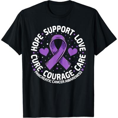 Pancreatic Cancer Support Family Pancreatic Cancer Awareness T-Shirt
