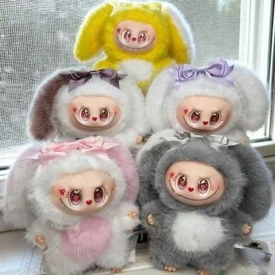 Plush Pendant Changed To Baby Doll Vinyl Trendy Play Bag Pendant Doll