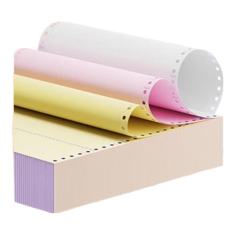 Deli Bering Sea Colored Dot Matrix Computer Printing Paper 3-ply 3-part