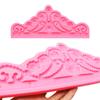 Cute Crown Shape Sugar Craft Paste Mold Chocolate Candy Art Silicone Soap Mold Household Candle Molds DIY Handmade