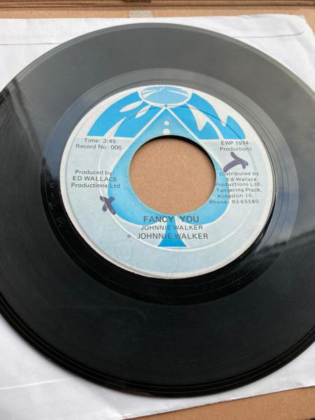 

7-дюймовая пластинка JOHNNIE WALKER Fancy You 006 Wall 1974 Ямайка Регги Ска Даб Б/у