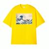 The Great Wave of Kanagawa Lmage Chicken Joe Funny Meme Picture T Shirt Surfs Up T Shirts Men Women Oversized TShirt Streetwear