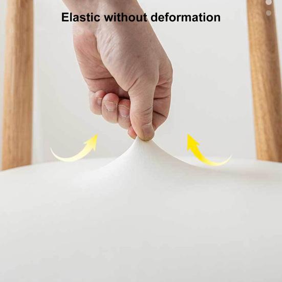 Vodotěsný potah na sedák židle Jednobarevný Šetrný k pokožce Odolný proti opotřebení Odolný proti oleji Univerzální Snadná instalace Ochranný potah na jídelní židli