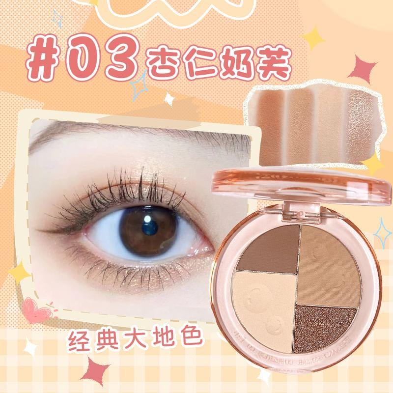 Jelly Bubble - 4 Shades Eyeshadow - 3 Colors (1-3)