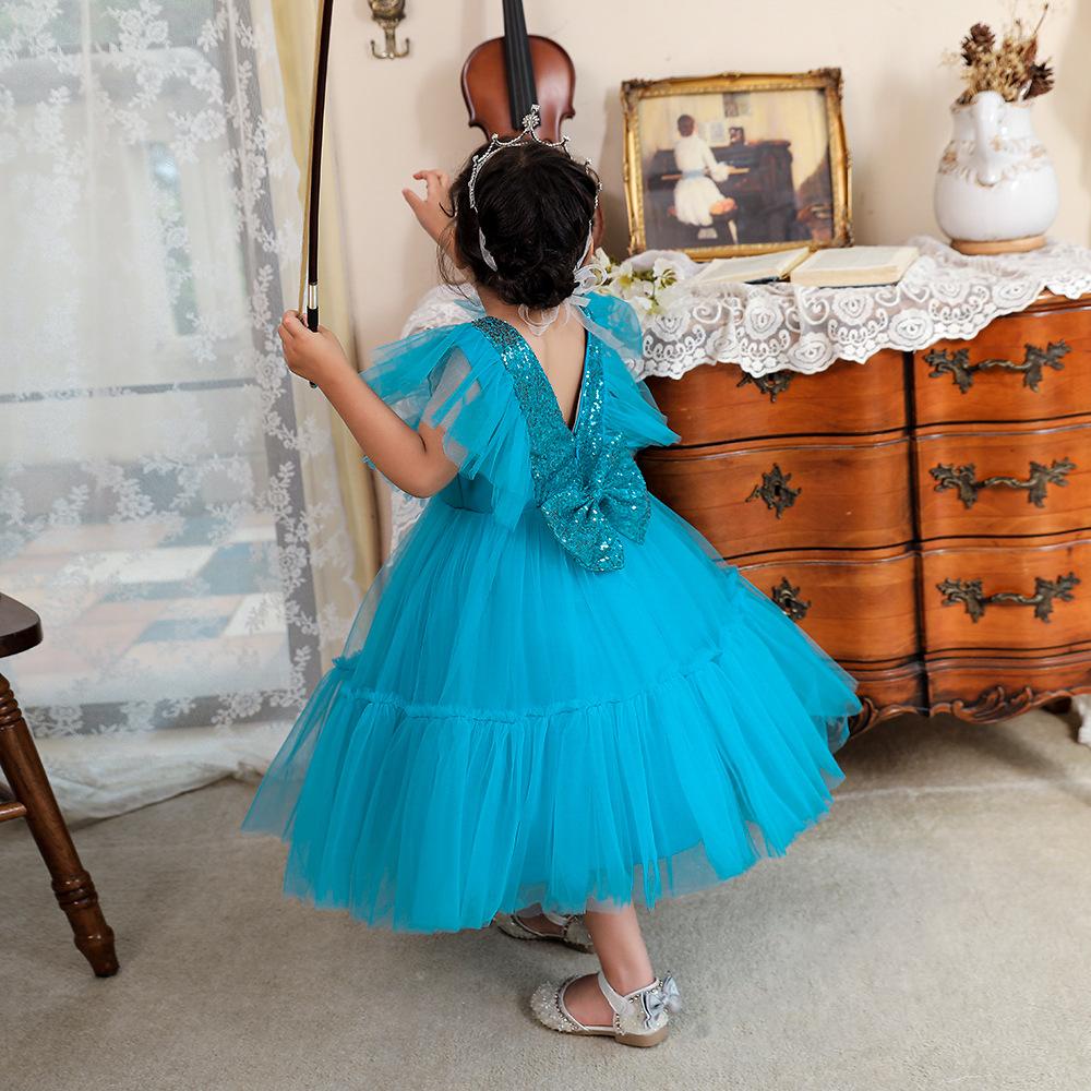 slim fit dress slacks Blush Beauty Lace & Tulle Hi-Lo Dress  Mia Belle Girls