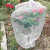 Pflanzen-Netzabdeckung für Gartenschutz Vogelnetz mit Kordelzug Insektenschutznetz mit Reißverschluss für Blaubeeren Tomaten Zitronen Kleine Obstbäume