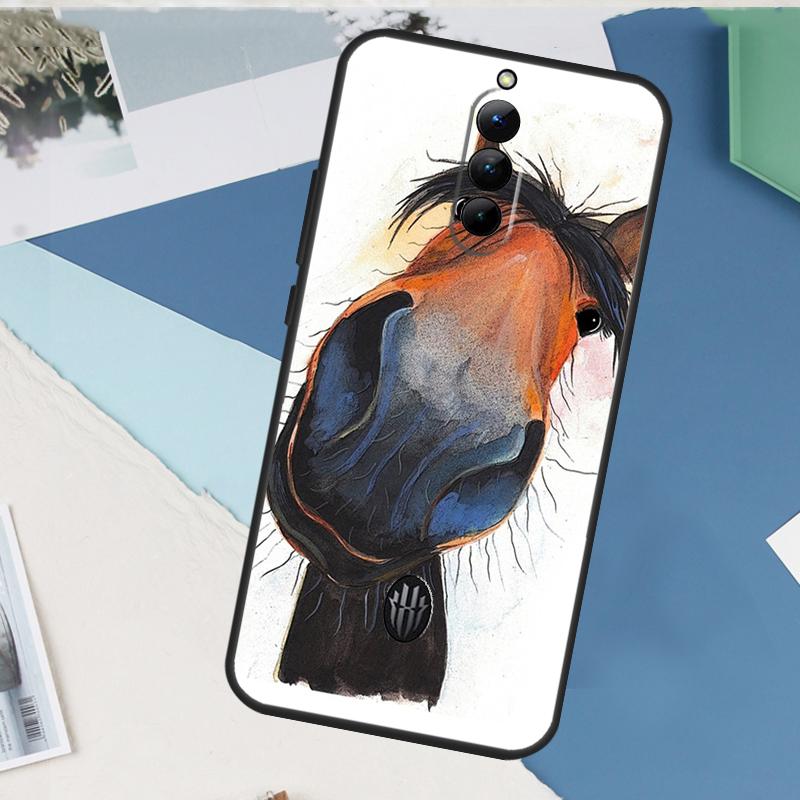 Beautiful Horse Case For ZTE Nubia Red Magic 11 10 9 8 8S 9S 10S Pro Plus 6 7 6S 7S Pro 5G 6R 10 Air Cover