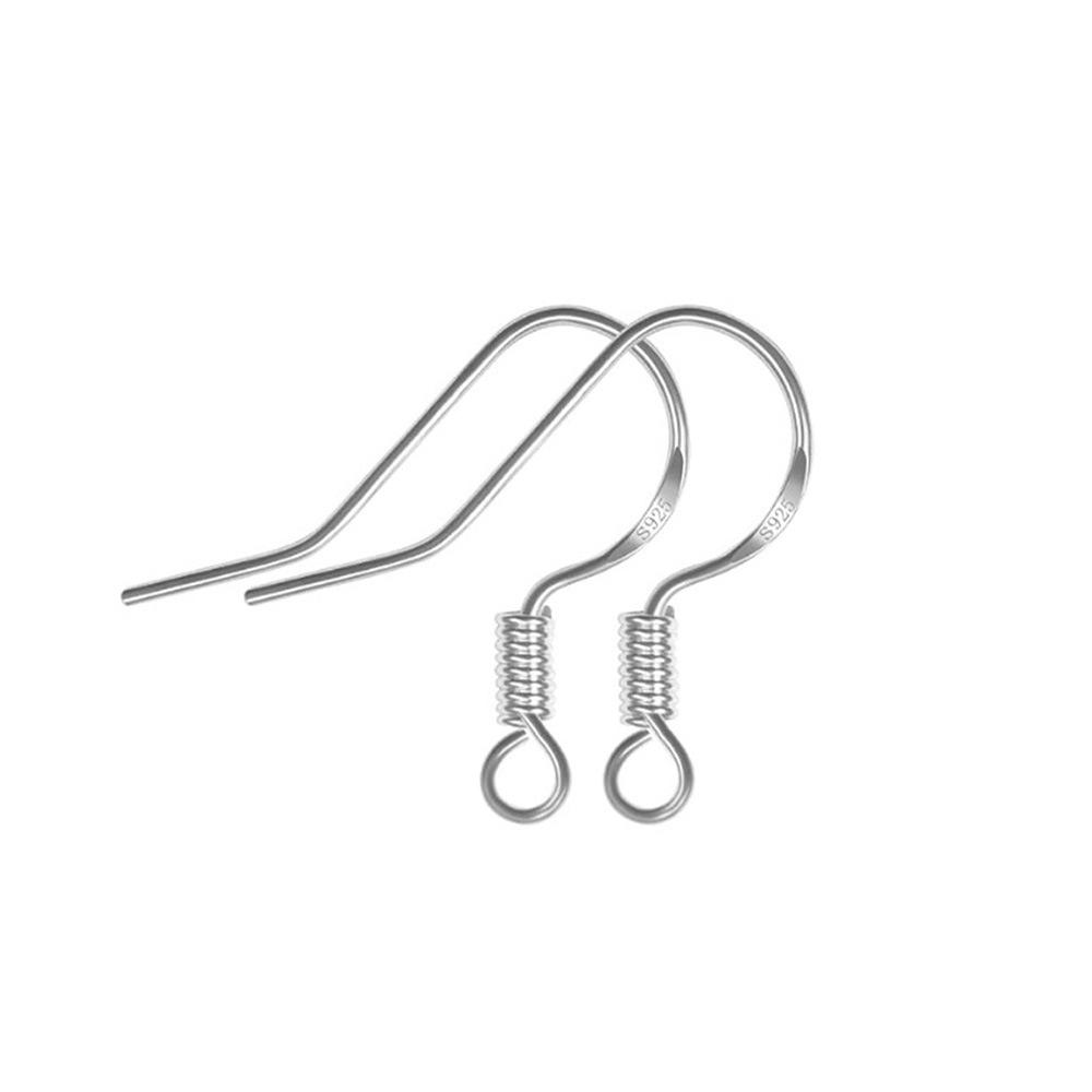 Gold-Plated S925 Silver Copper Ear Hooks for DIY Handmade Earrings