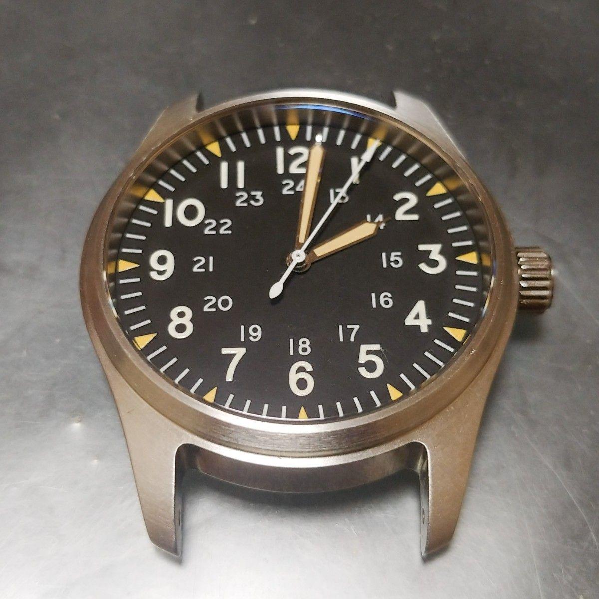 Used PT5000 Automatic Movement 39mm Automatic Military Watch Wristwatch ETA2824-2