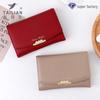 Tailian Multi-Card Slot PU Leather Pearl Wallet - Elegant Ladies' Purse