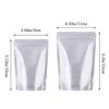10Pcs/Bag Reusable Food Bag Aluminum Foil Kitchen Organizer Bags New Freezer Stand Up Bag