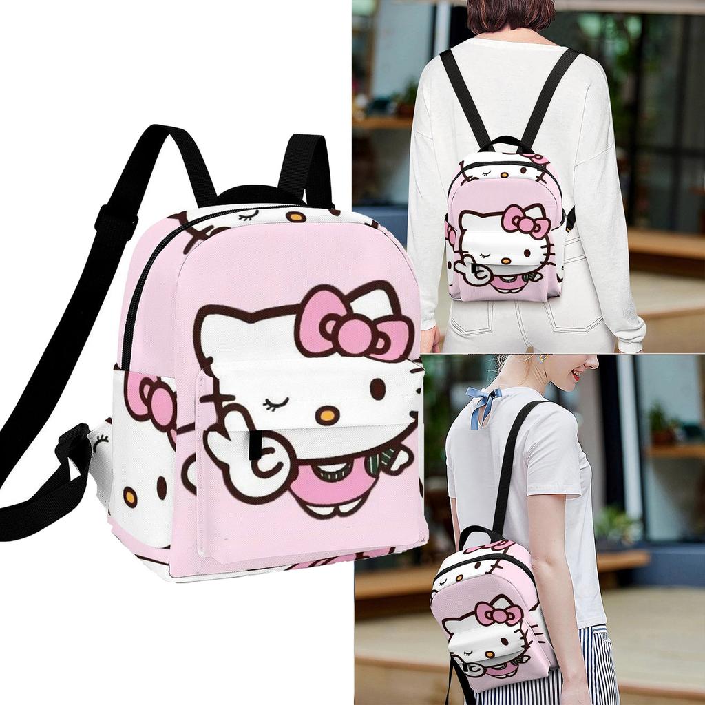 Cute School Bag Fashion Women Full Print Backpack Versatile Backpack