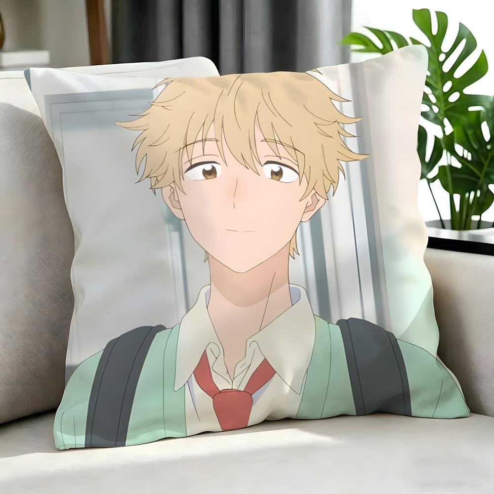 Anime Skip And Loafer Cushion Cover Cushion Cover Set 4Pcs 50X50 45X45 40X40 Pillowcase Decorative Sofa Home Decor