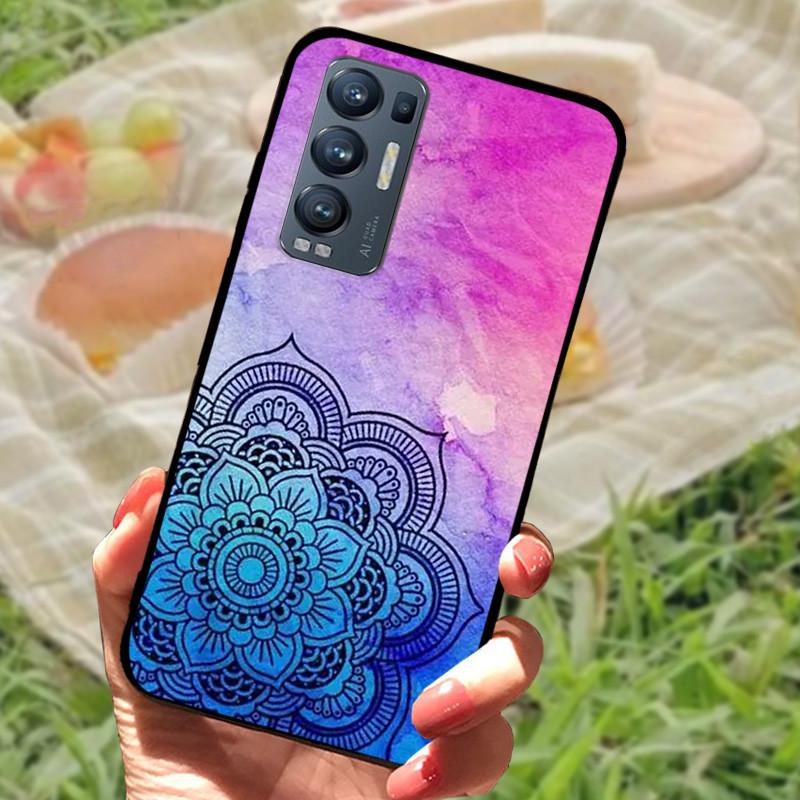 For OPPO Find X3 Neo Case Cover Silicone Soft Marble Black Bumper Funda Coque for Oppo Find X3 Lite Protective Capa FindX3 Neo